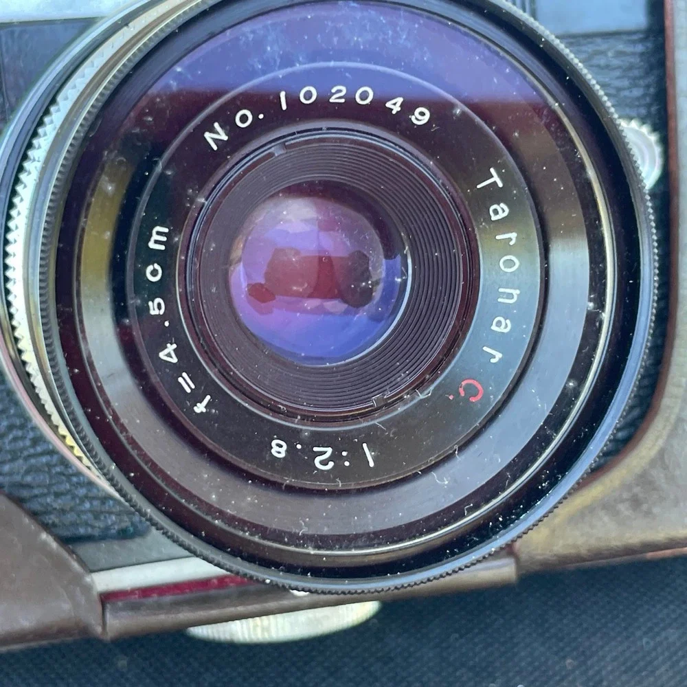 Vintage Taron VL 35mm Rangefinder Camera Set Wide Tele Lenses Cases Untsted